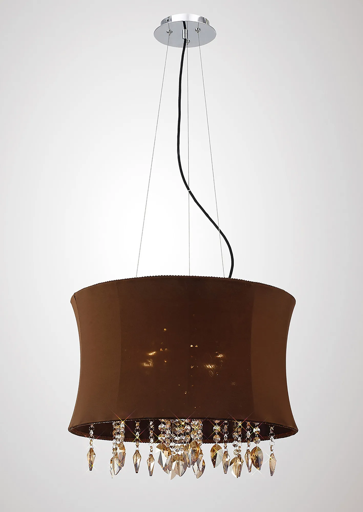 IL30564  Niki Crystal Pendant 4 Light